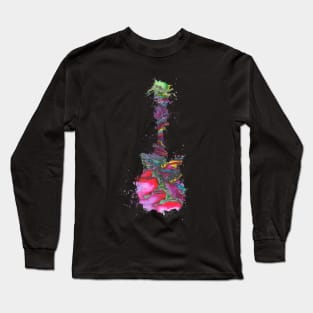 Electric music guitar #guitar Long Sleeve T-Shirt